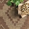 Nuloom Tegan Bohemain Diamond Leather and Jute Area Rug 5ft x 8ft VCRC02A-508 - alternate 2